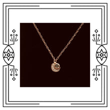 Load image into Gallery viewer, TINY FULL MOON NECKLACE