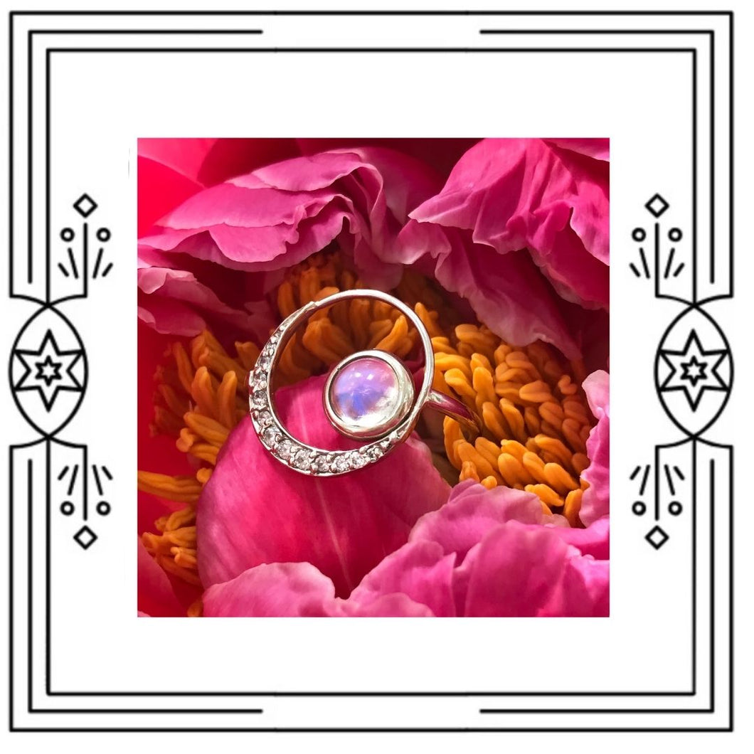 MOON CRADLE RING (PRE-ORDER)