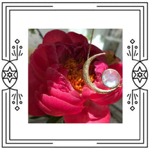 Load image into Gallery viewer, BIG MOON CRADLE NECKLACE
