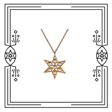 Load image into Gallery viewer, FANCY STAR NECKLACE - MOONSTONE (PRE-ORDER)
