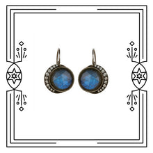 Load image into Gallery viewer, FULL BLUE MOON DANGLE EARRINGS
