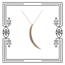 Load image into Gallery viewer, MOON SLICE NECKLACE ~ MOONSTONE (Pre-order)

