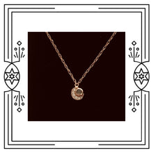 Load image into Gallery viewer, TINY FULL MOON NECKLACE

