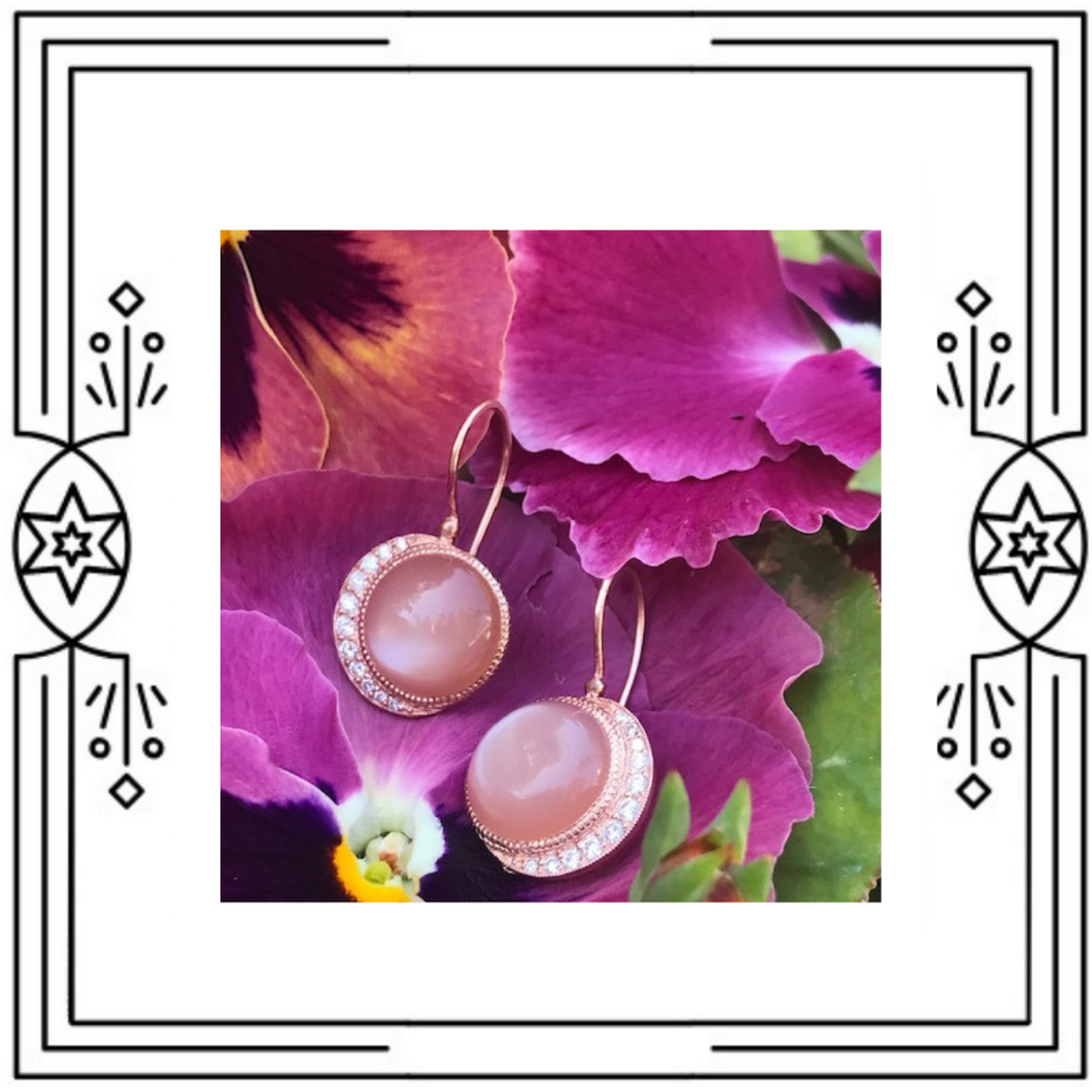 PINK MOON EARRINGS (pre-order)