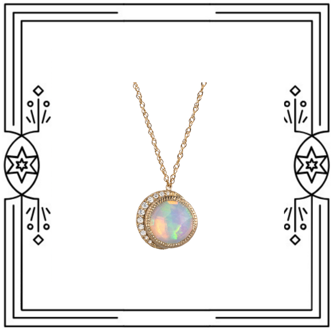 BIG FULL MOON NECKLACE (Pre-order)